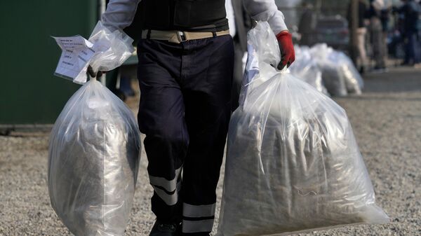 Мешки с марихуаной. Архивное фото - Sputnik Кыргызстан