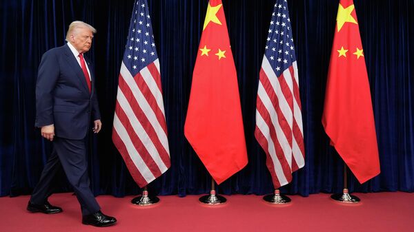 Встреча президентов США и КНР в Южной Корее - Sputnik Кыргызстан