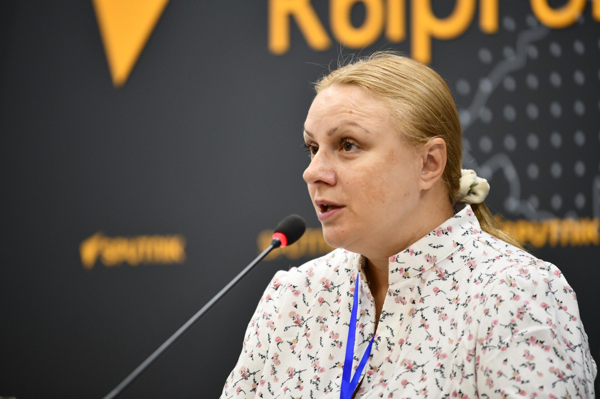 Заместитель руководителя Центра русского языка ЦМС Минпросвещения РФ Екатерина Морозова  - Sputnik Кыргызстан, 1920, 30.10.2025