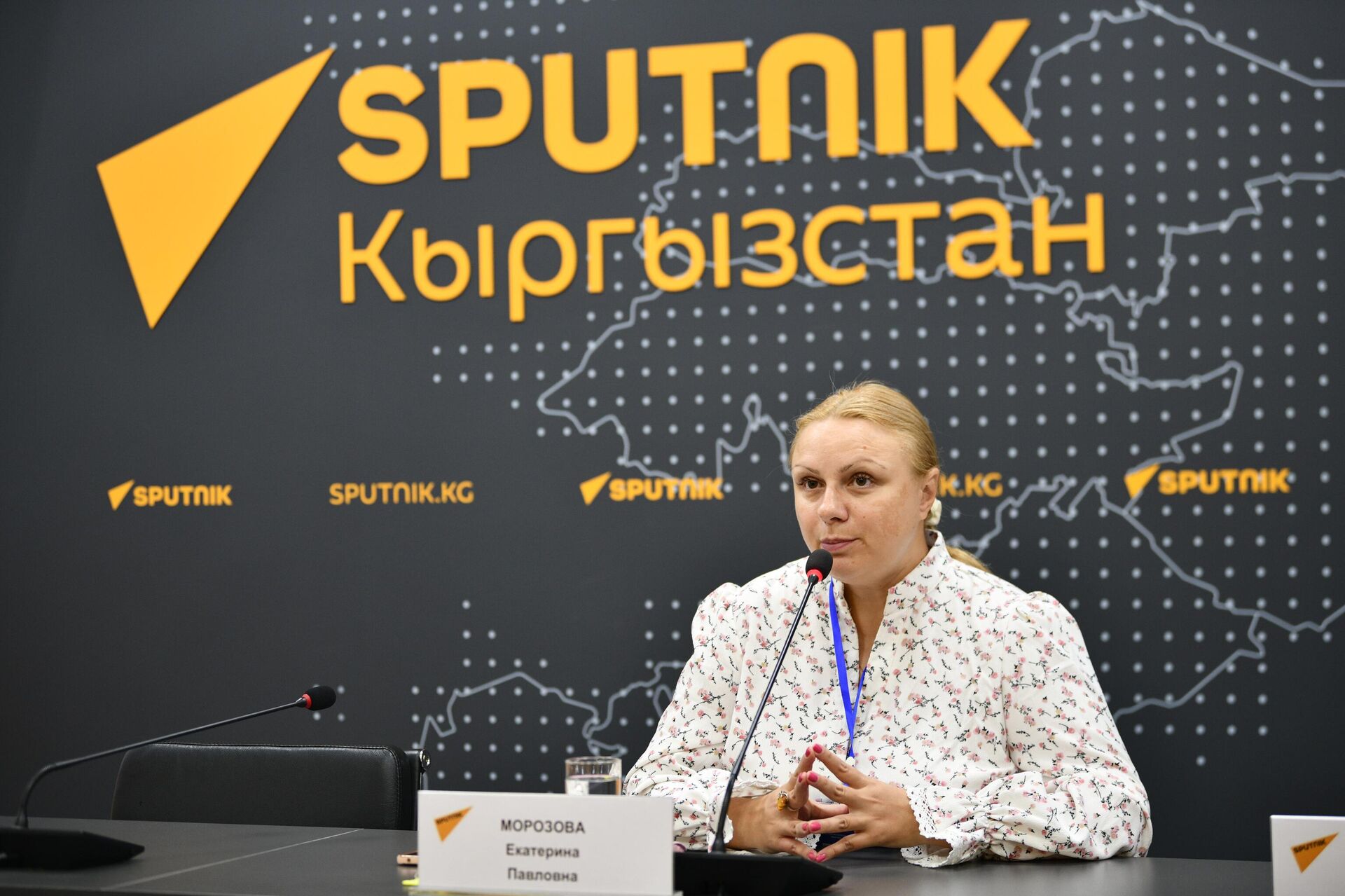 Заместитель руководителя Центра русского языка ЦМС Минпросвещения РФ Екатерина Морозова - Sputnik Кыргызстан, 1920, 30.10.2025