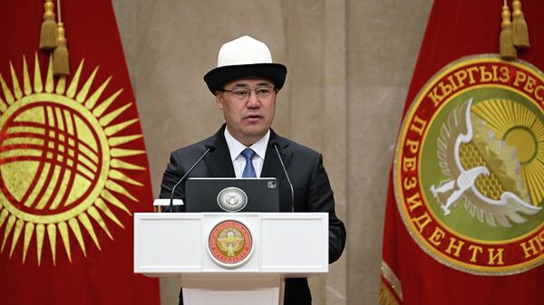 Президент Садыр Жапаров. Архивное фото - Sputnik Кыргызстан