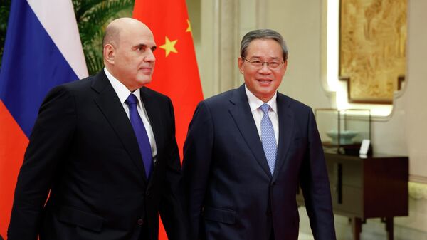 Глава правительства России Михаил Мишустин встретился с премьером Госсовета КНР Ли Цяном - Sputnik Кыргызстан