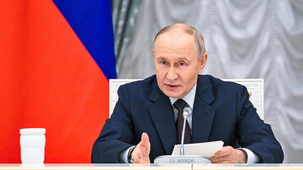 Президент РФ Владимир Путин - Sputnik Кыргызстан