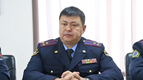 Начальник ГУОБДД Азенбек Козукеев - Sputnik Кыргызстан