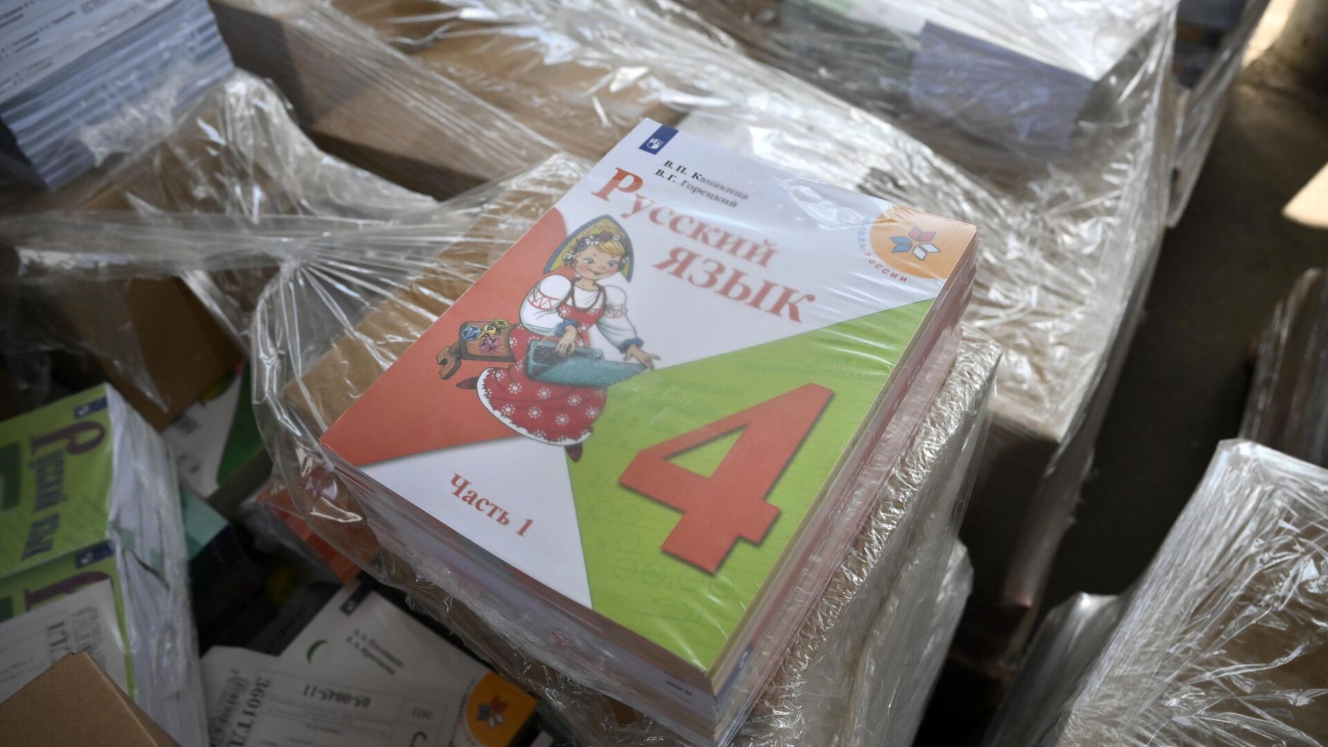 Учебники по русскому языку. Архивное фото - Sputnik Кыргызстан, 1920, 11.11.2025