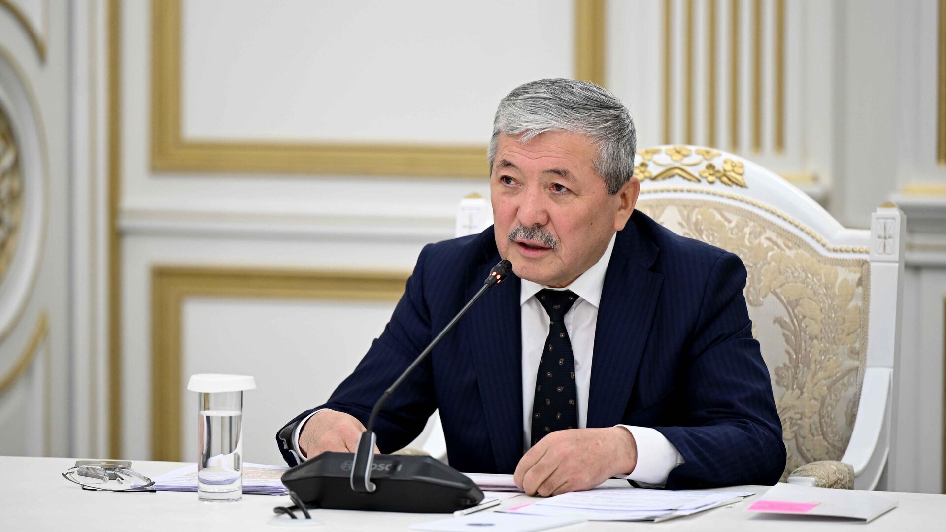 Министрлер кабинетинин төрагасы Адылбек Касымалиев. Архив - Sputnik Кыргызстан, 1920, 08.12.2025