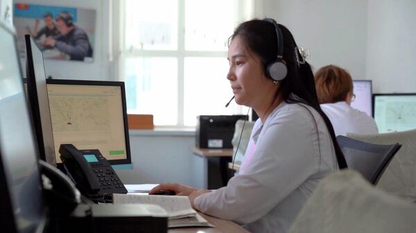 Цифровая диспетчерская служба скорой медицинской помощи в городе Манас - Sputnik Кыргызстан