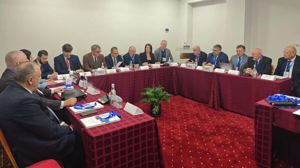 Круглый стол Евразийская интеграция и перспективы экономического развития Армении в Ереване - Sputnik Кыргызстан