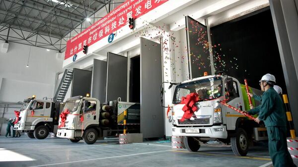 Мусоросжигательный завод в Бишкеке  - Sputnik Кыргызстан