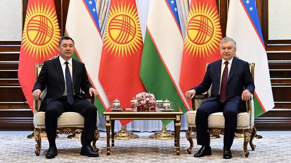Встреча президентов Узбекистана и Кыргызстана - Sputnik Кыргызстан
