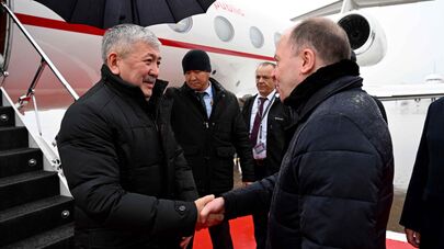 Рабочий визит председателя кабинета министров Адылбека Касымалиева в Россию