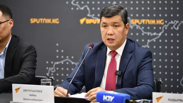 Мэр Бишкека Айбек Джунушалиев - Sputnik Кыргызстан