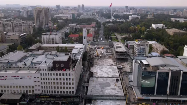 Строительство объекта Old Bishkek в центре Бишкека - Sputnik Кыргызстан