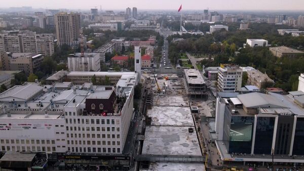 Строительство объекта Old Bishkek в центре Бишкека - Sputnik Кыргызстан