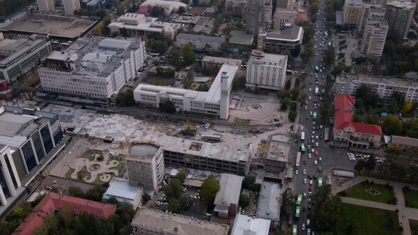 Строительство объекта Old Bishkek в центре Бишкека - Sputnik Кыргызстан