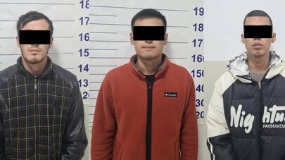 Задержание трое подозреваемых в мошенничестве в Бишкеке