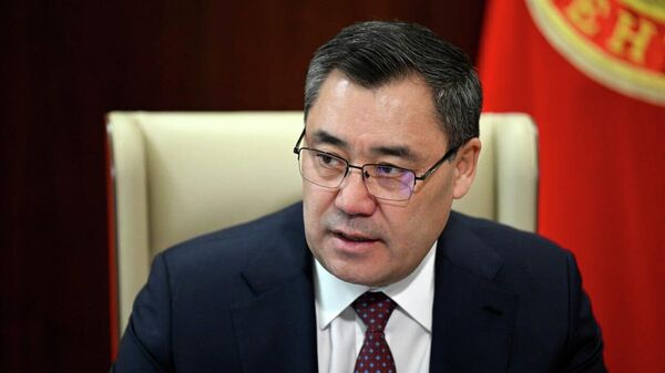 Кыргызстандын президенти Садыр Жапаров. Архив - Sputnik Кыргызстан