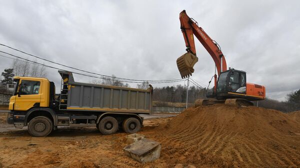 Кум жүктөө. Архив - Sputnik Кыргызстан