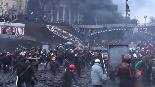 Украинанын тагдырындагы кара так болгон Евромайдан окуясы. Видео - Sputnik Кыргызстан