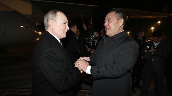 Государственный визит президента России Владимира Путина в Кыргызстан - Sputnik Кыргызстан