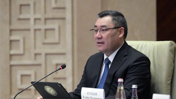 Президент Кыргызстана Садыр Жапаров  - Sputnik Кыргызстан