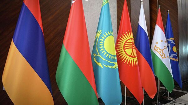 Флаги стран ОДКБ - Sputnik Кыргызстан