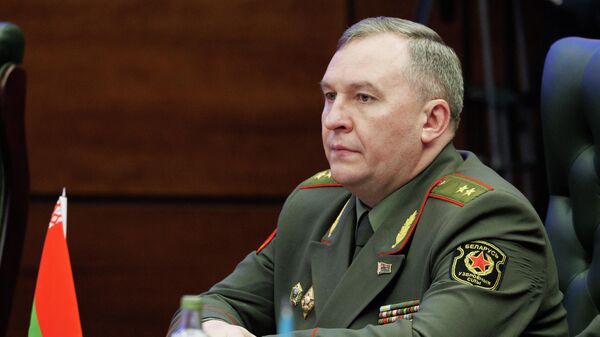 Министр обороны Республики Беларусь Виктор Хренин. Архивное фото - Sputnik Кыргызстан