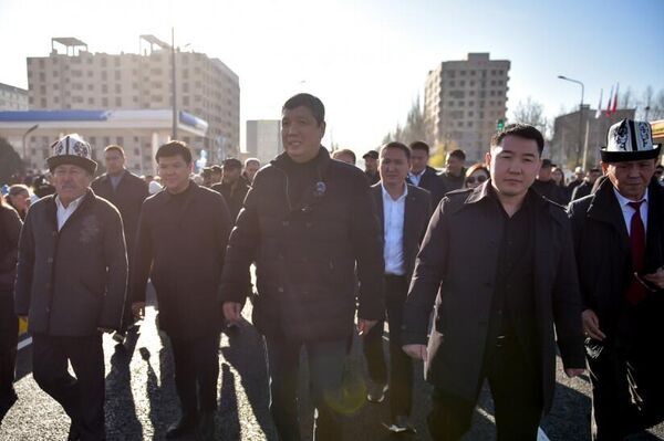 Ауэзов көчөсүндөгү көпүрө реконструкцияланып, пайдаланууга берилди - Sputnik Кыргызстан