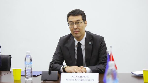 Тышкы иштер министринин орун басары Медер Абакиров  - Sputnik Кыргызстан