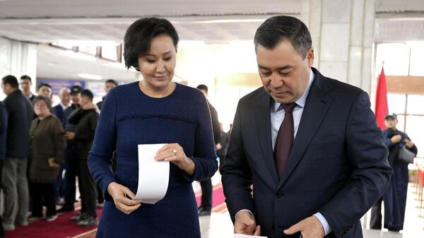 Выборы депутатов Жогорку Кенеша в Бишкеке - Sputnik Кыргызстан