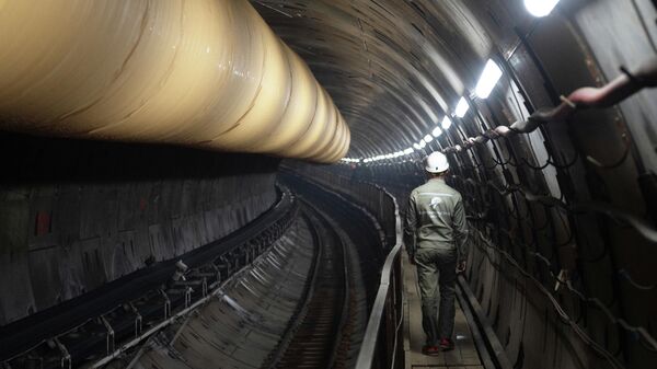 Строительство метро. Архивное фото - Sputnik Кыргызстан