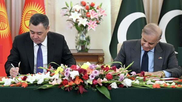 Государственный визит президента Садыра Жапарова в Пакистан - Sputnik Кыргызстан