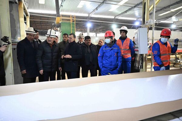 В церемонии принял участие председатель кабмина Адылбек Касымалиев - Sputnik Кыргызстан