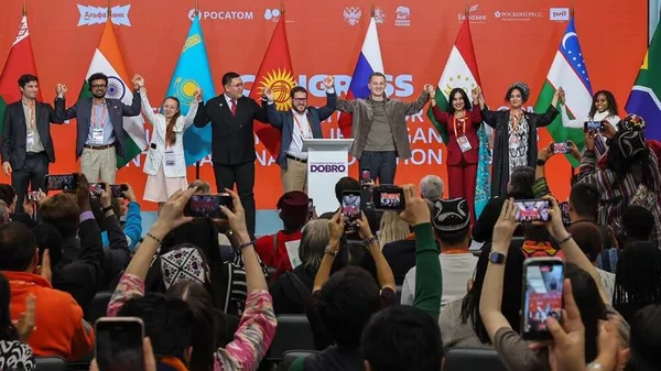 Создание Международной ассоциации добровольческих и некоммерческих организаций DOBRO в России - Sputnik Кыргызстан