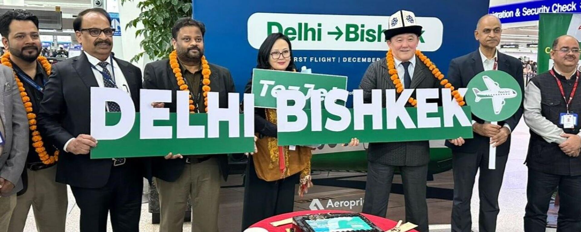 Запуск прямого регулярного рейса между Кыргызстаном и Индией - Sputnik Кыргызстан, 1920, 08.12.2025