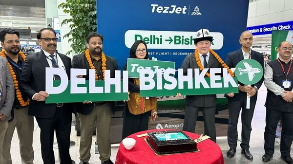 Кыргызстан менен Индиянын ортосунда түз аба каттамы ишке кирди - Sputnik Кыргызстан