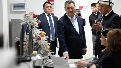 Садыр Жапаров посетил НТРК