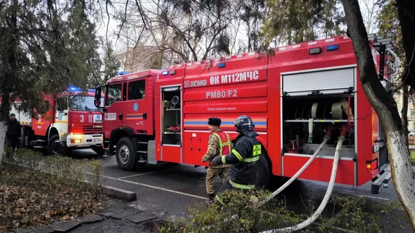 Бишкектеги 3 Комнаты кафесинде өрт - Sputnik Кыргызстан