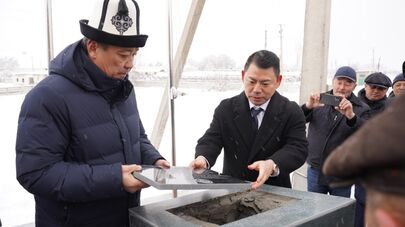 Церемония закладки капсулы агроиндустриального комплекса шоковой заморозки мяса