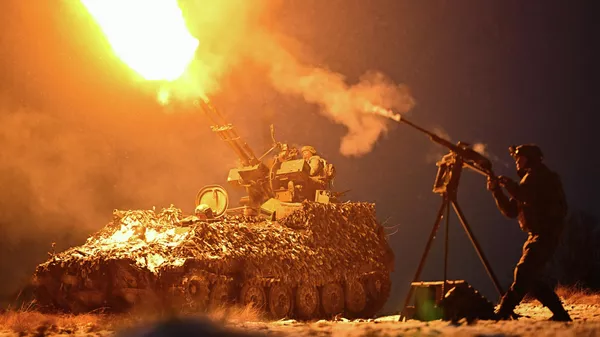 Пункт воздушного наблюдения 169-й мотострелковой бригады на Краснолиманском направлении СВО - Sputnik Кыргызстан