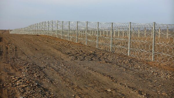 Порядка 80% участка кыргызско-таджикской границы оборудовано проволочными заграждениями - Sputnik Кыргызстан