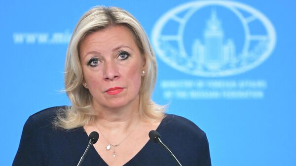 Официальный представитель МИД РФ Мария Захарова - Sputnik Кыргызстан