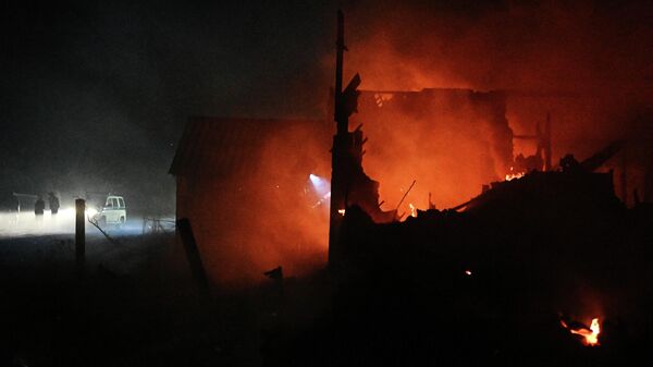 Өрт кырсыгы. Архив - Sputnik Кыргызстан