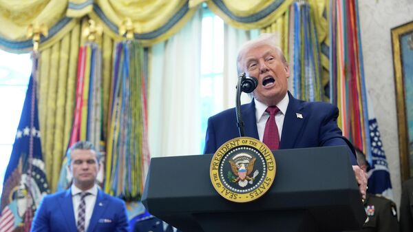 Президент США Дональд Трамп - Sputnik Кыргызстан