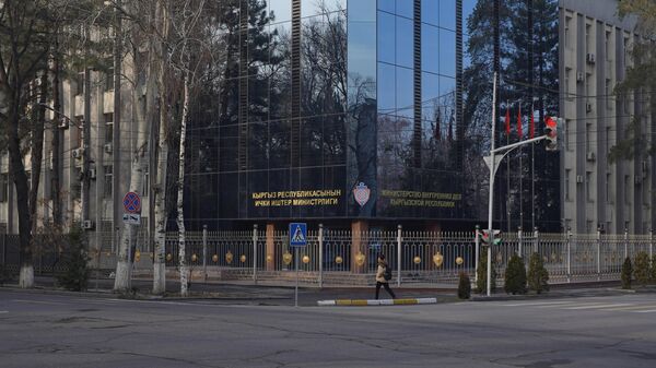 Ички иштер министрлигинин имараты. Архив - Sputnik Кыргызстан