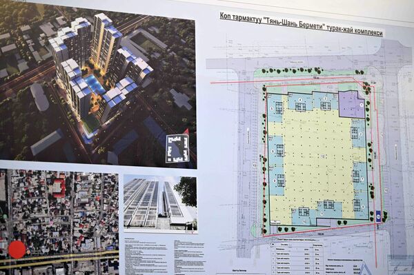 Дома высотой от 23 до 34 этажей в центре Бишкека построит ОАО &quot;Государственная Ипотечная Компания&quot; - Sputnik Кыргызстан