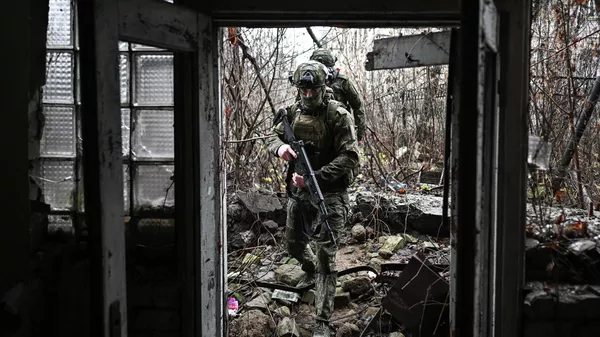 Россиялык аскердик кызматкерлер атайын операциясын аймагында. Архив - Sputnik Кыргызстан