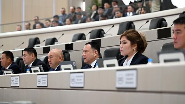 Жогорку Кеңештин депутаттары жыйын учурунда - Sputnik Кыргызстан