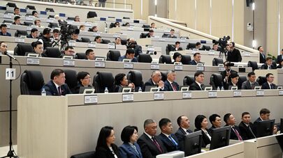 Президент КР выступил на первом заседании депутатов Жогорку Кенеша VIII созыва