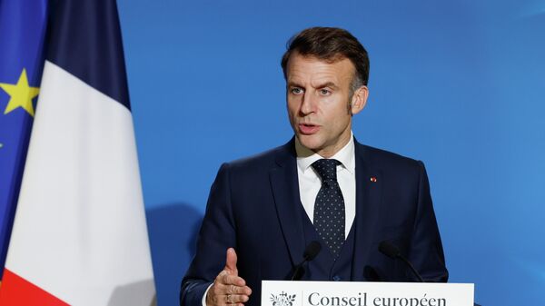 Франциянын президенти Эммануэль Макрон  - Sputnik Кыргызстан